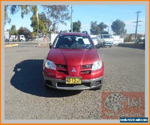 2004 Mitsubishi Outlander ZE LS Maroon Automatic 4sp A Wagon