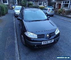 2005 RENAULT MEGANE DY-MIQUE VVT 115 A BLACK 1.6 AUTOMATIC  for Sale