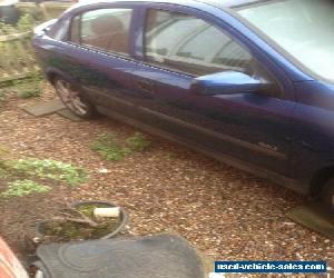 2001 VAUXHALL ASTRA SXI 16V BLUE