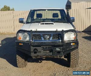 2008 NISSAN NAVARA D22 ST-R DUAL CAB 4X4 3.0L TURBO DIESEL DAMAGED REPAIRABLE