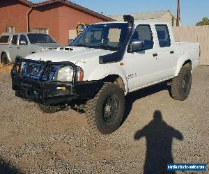 2008 NISSAN NAVARA D22 ST-R DUAL CAB 4X4 3.0L TURBO DIESEL DAMAGED REPAIRABLE