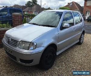 2001/Y VOLKSWAGEN POLO 1.4 S 5 DOOR SILVER