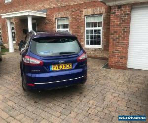 Matalic Blue Ford Mondeo Titanium X automatic power shift. 2.0 TDCI