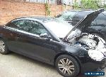 2007 VOLKSWAGEN EOS FSI CONVERTIBLE SALVAGE DAMAGED NOT RECORDED  for Sale