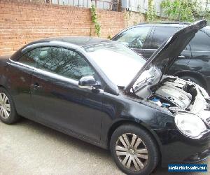 2007 VOLKSWAGEN EOS FSI CONVERTIBLE SALVAGE DAMAGED NOT RECORDED 