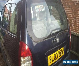 Vauxhall Zafira 2003 Diesel 2.0L Blue 7 Seater