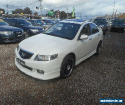 2004 Honda Accord Euro Luxury White Manual 6sp M Sedan for Sale