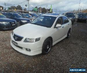 2004 Honda Accord Euro Luxury White Manual 6sp M Sedan for Sale