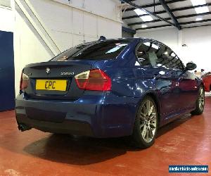 BMW 330D M SPORT AUTOMATIC LE MANS BLUE E90  55 REG ALMOST FAST AS 335D BLUE 