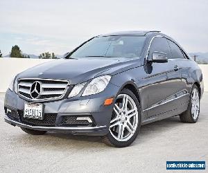 2010 Mercedes-Benz E-Class E350 Coupe Fully Loaded California Car