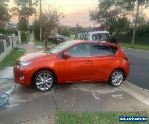 2013 Toyota Corolla Levin ZR Hatch 6 sped manual top of the range