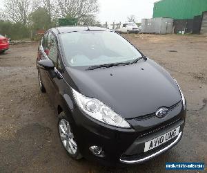 Ford Fiesta ZETEC 1.6 Diesel TDCI BLACK 2010  73,000 Miles