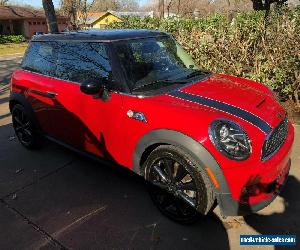 2012 Mini Cooper Black Bonnet Sripes