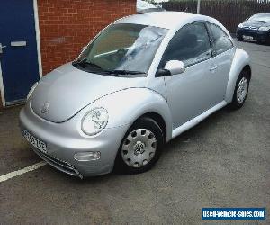 53-reg VOLKSWAGEN BEETLE 1.4 petrol SILVER spares or repaires