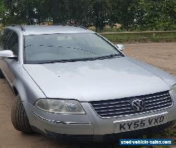 2005 VOLKSWAGEN PASSAT HIGHLINE TDI 130 AUTO SILVER for Sale