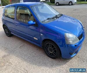 Renaultsport Clio Sport 182 FF Both Cup Packs Arctic Blue, Recaro, 