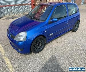 Renaultsport Clio Sport 182 FF Both Cup Packs Arctic Blue, Recaro, 