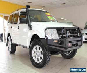 2013 Mitsubishi Pajero NW MY13 GLX White Manual M Wagon