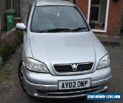 2002 VAUXHALL ASTRA SXI 16V SILVER for Sale