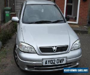 2002 VAUXHALL ASTRA SXI 16V SILVER