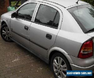 2002 VAUXHALL ASTRA SXI 16V SILVER