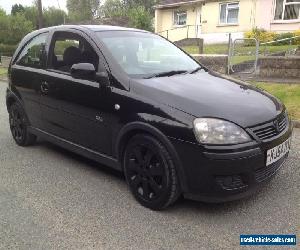 2005 VAUXHALL CORSA SXI 1.2 16V TWINPORT BLACK 3 DOOR for Sale