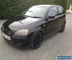 2005 VAUXHALL CORSA SXI 1.2 16V TWINPORT BLACK 3 DOOR