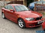 BMW 120 D SE Coupe Diesel Red Great MPG Low Tax  for Sale