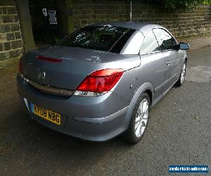 2008 VAUXHALL ASTRA TWIN TOP DESIGN SILVER 