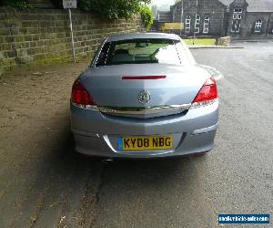 2008 VAUXHALL ASTRA TWIN TOP DESIGN SILVER 