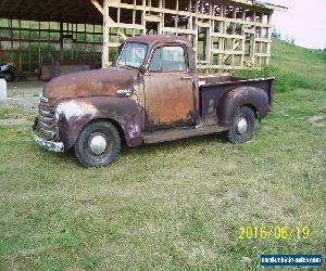 1952 Chevrolet Other Pickups uses splash oiler system