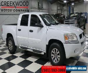 2007 Mitsubishi Raider LS 2WD Crew Cab V6 Automatic Low Miles White NICE