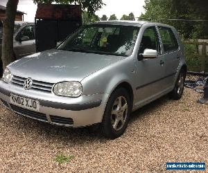 2002 VOLKSWAGEN GOLF TDI S SILVER