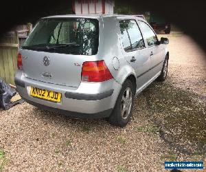 2002 VOLKSWAGEN GOLF TDI S SILVER