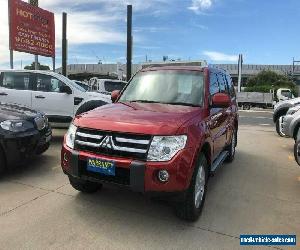 2008 Mitsubishi Pajero NS Platinum Edition Red Automatic A Wagon