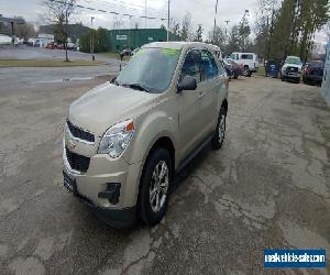 2012 Chevrolet Equinox AWD SUV Auto Gold w/ Black Interior 82k Tan