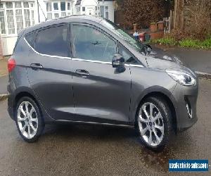 ford fiesta automatic 2017  5 door ecoboost titanium for sale 