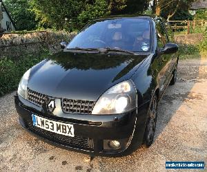 2004 RENAULT RENAULTSPORT CLIO 16V BLACK