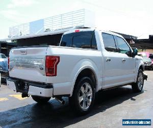 2016 Ford F-150 4x2 SuperCrew Cab Styleside 5.5 ft. box 145 in. WB Platinum