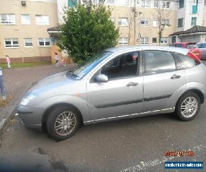 Ford Focus 1.6i 16v 2003, LX, Silver, FSH, Long Mot, 5 Door Hatchback