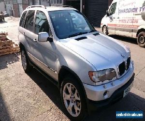 BMW X5 2001 3.0 DIESEL AUTOMATIC SILVER BRISTOL 12 month MOT