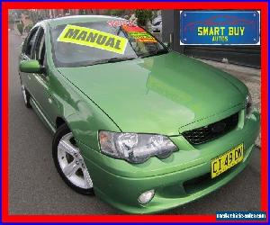 2005 Ford Falcon BA MkII XR6 Green Manual 5sp M Sedan