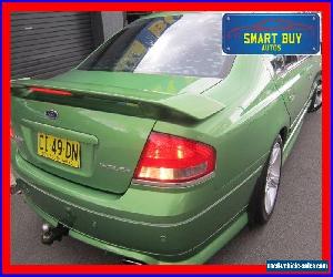 2005 Ford Falcon BA MkII XR6 Green Manual 5sp M Sedan