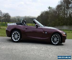 BMW Z4 2004 Merlot Red, recent MOT, 38,000 miles only, FSH