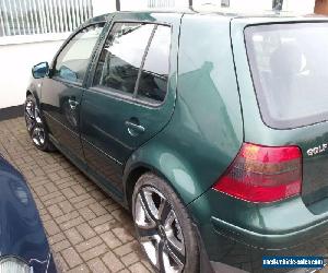 VW GOLF VR6 4 MOTION 2.8. SPARES OR REPAIR. 88K MILES RECON GEARBOX NEW CLUTCH. 