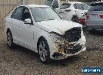 2013 MERCEDES-BENZ C200 W204 AVANTGARDE 22KMS 1.8L TURBO DAMAGED REPAIRABLE for Sale