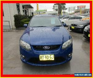 2010 Ford Falcon FG XR6 Blue Automatic A Sedan