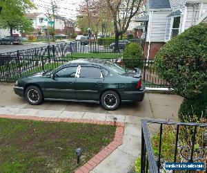 2002 Chevrolet Impala Black and chrome