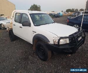 2008 FORD RANGER XL PJ DUAL CAB UTILITY 3.0L TURBO DIESEL DAMAGED REPAIRABLE