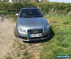 Audi A4 2.0 S Line Cabriolet 08 Plate